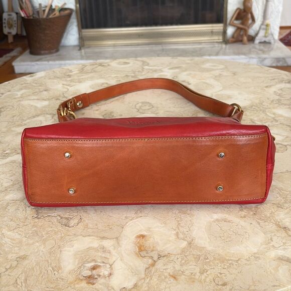 Vintage Valentina Leather Hobo Bag Made in Italy - Picture 7 of 16